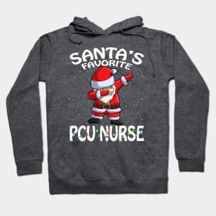 Santas Favorite Pcu Nurse Christmas Hoodie